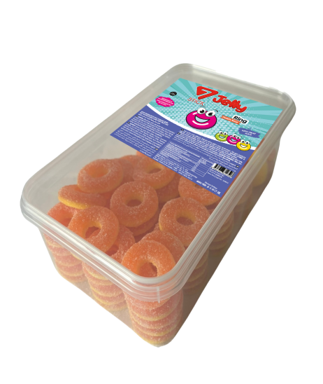 7 Jelly Peach Rings(60s)