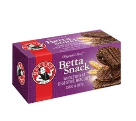 Bkers Betta Snack 200g Choc & Oats (1 x 200g)