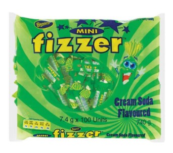 Fizzers Mini 100’s Cream Soda (1 x 100’s)