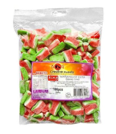 KING JELLY 1KG WATERMELON SLICES (1X1KG)