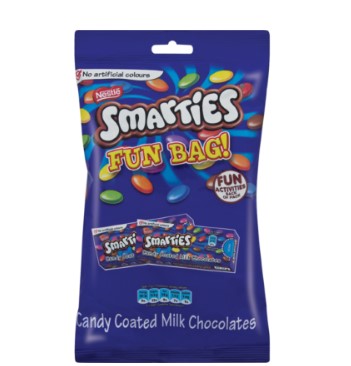 Nestle Smarties 152g/135g Fun Bag (1x152g)