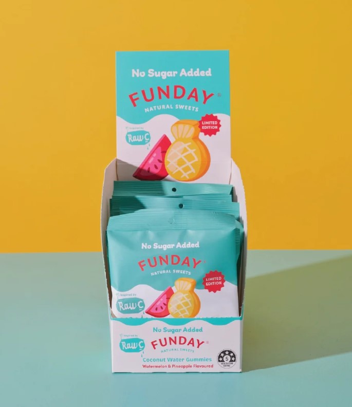 FUNDAY x Raw C Coconut Water Flavour Gummy 50g
