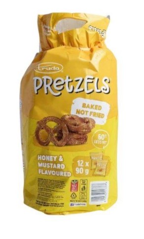 Truda Pretzels Honey & Mustard (12 × 90 g)