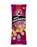 Bakers Mini Cheddars 6’s Fruit Chutney (1 x 33g)