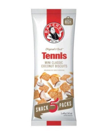 Bakers Mini Tennis 5 x 40g (1 x 40g)