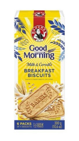 Bakers Good Morning 300g Milk & Cereal