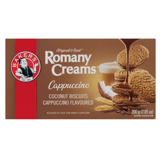 Bakers Romany Creams 200g Cappuccino (1x200g)