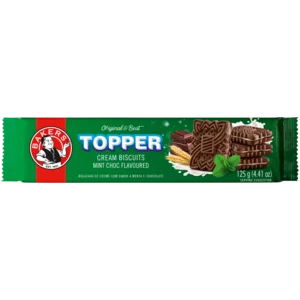 Bakers Toppers 125g Choc Mint (1x125g)
