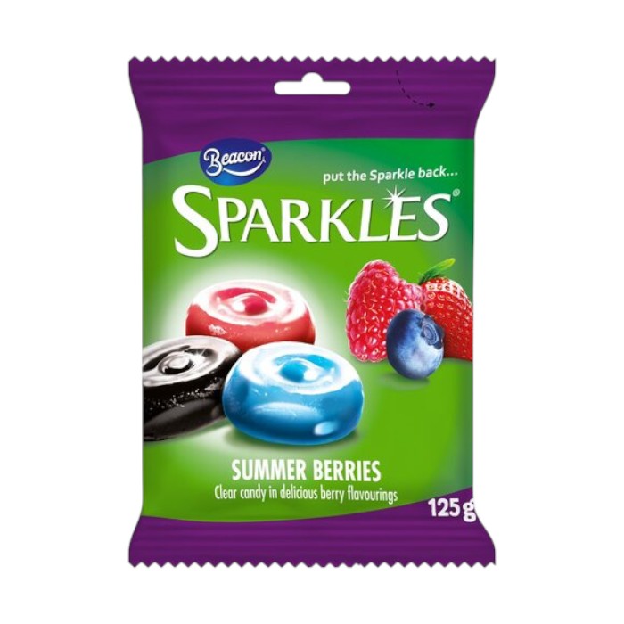 Beacon 125g Fruit Sparkle Summer Berries