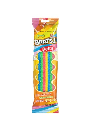 Brats 50's Belts Assorted (1x50g)