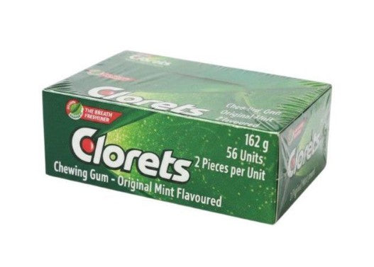 CLORETS 56'S ORIGINAL MINT 2PC (1X56'S)
