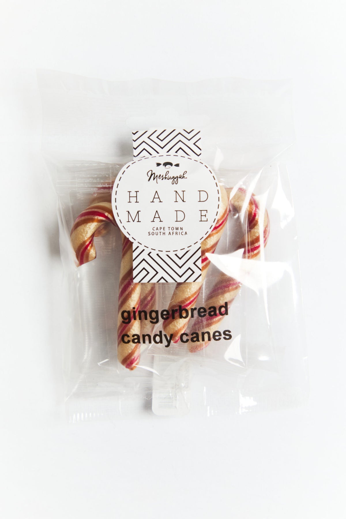 Christmas Candy Canes Mini Gingerbread flavour (4 canes in a pouch) 28g (Vegan)