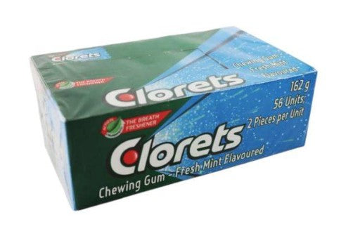 Clorets 56's Fresh Mint 2ps (1x56's)
