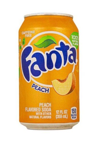 FANTA 355ML PEACH CANS (1X355ML)