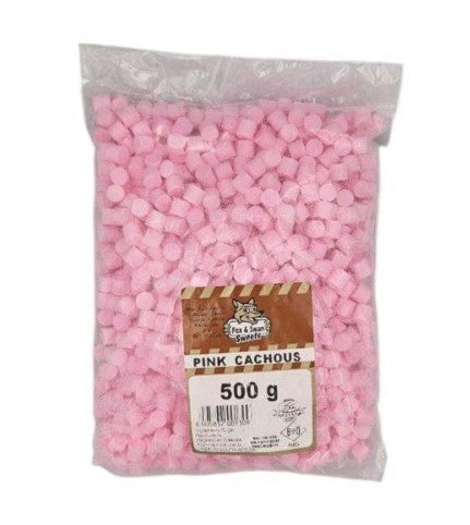 Fox and Swan Pink Cachous 500g