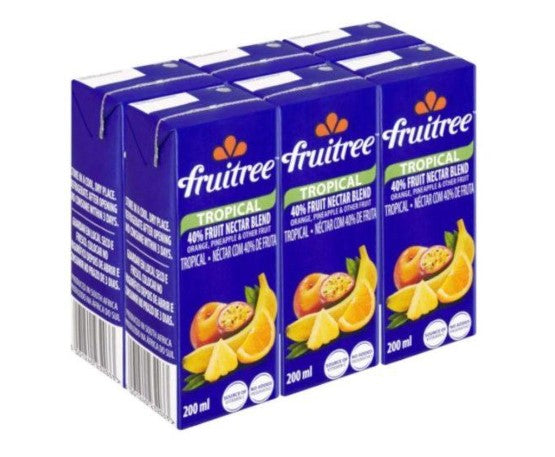 FRUITREE 200ML TROPICAL (6X200ML)