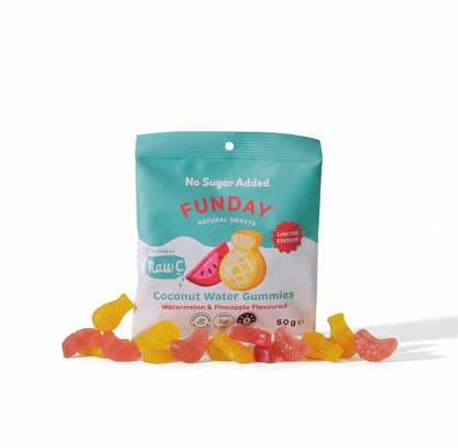 FUNDAY x Raw C Coconut Water Flavour Gummy 50g