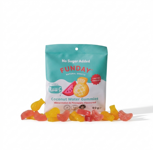 FUNDAY x Raw C Coconut Water Flavour Gummy 50g