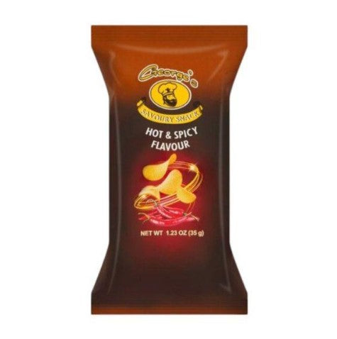Georges Snack 35g Hot & Spicy (1X35G)