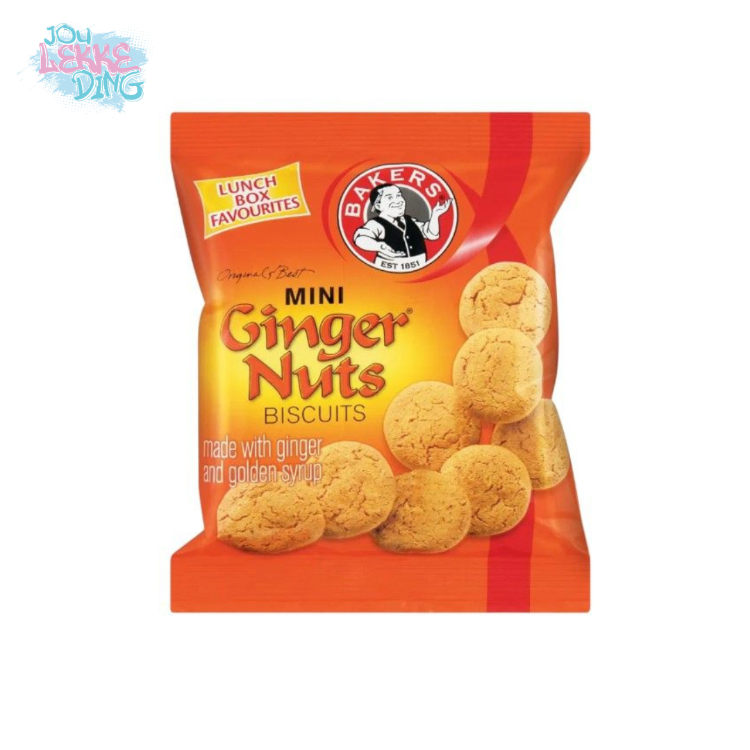 Bakers Mini Ginger Nuts 40g (24 x 40g)