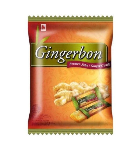 Gingerbon 125g Ginger Candy (1x125g)