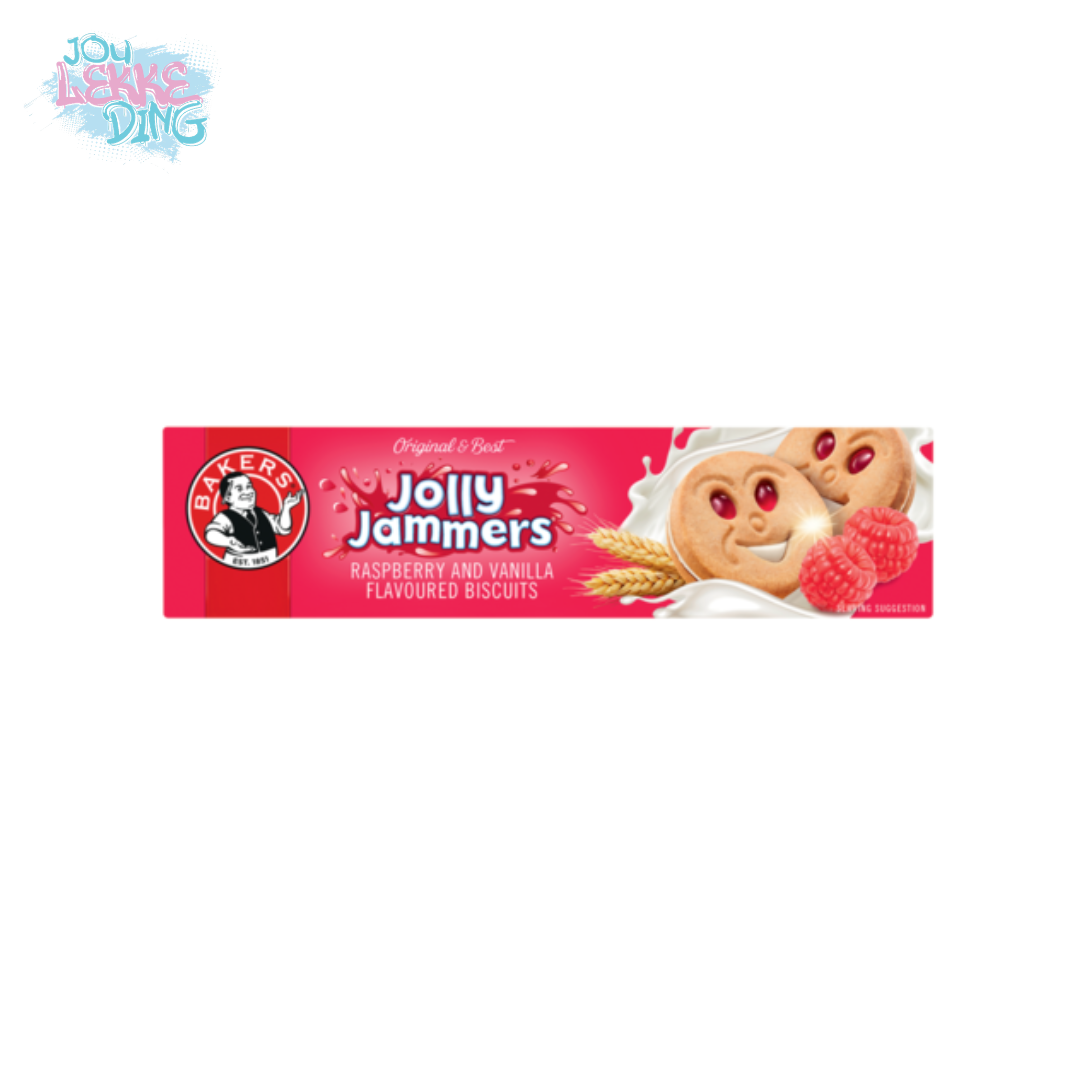 Bakers Jolly Jammers 200g Raspberry