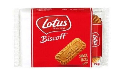 Lotus 93g Biscuit 6 Twin Pack (1 x 93g)