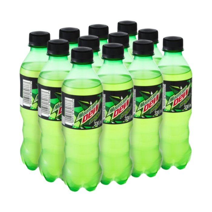 MOUNTAIN DEW 330ML CITRUS BTL (12X330ML)