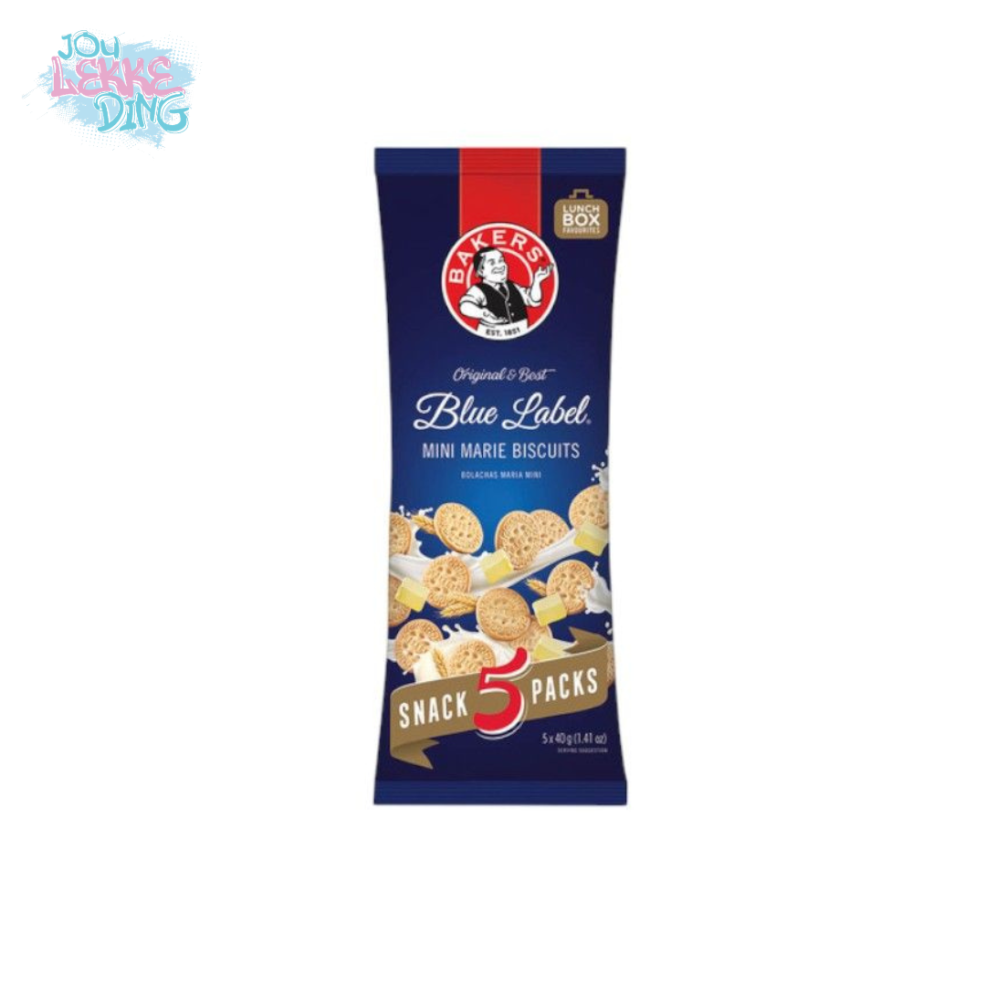 Bakers Blue Label Marie (5x40g)