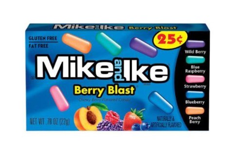 Mike & Ike 22g Berry Blast (1x22g)