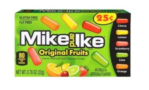 Mike & Ike Original Fruits (1x22g)