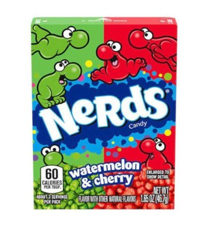Nerds Wilds Cherry & Watermelon (1x46.5g)