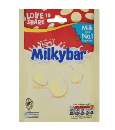 Nestle 94g Milkybar Pouch (1x94g)