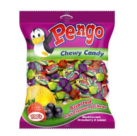 Pengo 100's Assorted Fruit Chews (1x100's)