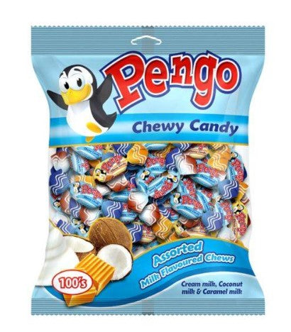 Pengo 100's Assorted Milk Chew (1x100's)