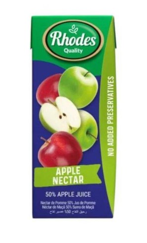 RHODES NECTAR 200ML APPLE (6X200ML)