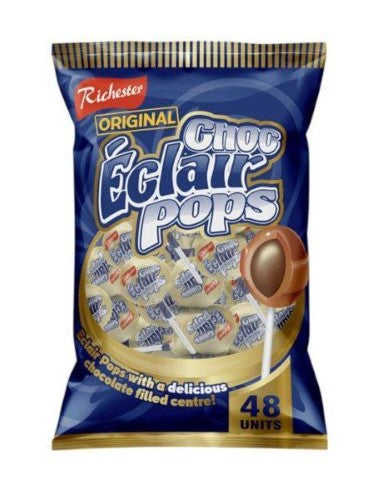 Rich Eclairs 48’s Choc Pops (1 x 48’s)