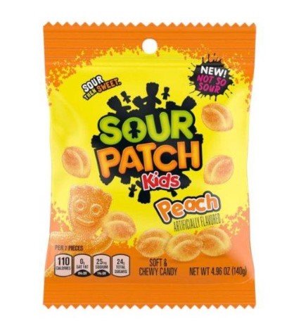 SOUR PATCH KIDS 140G PEACH