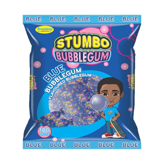 STUMBO 100'S BUBBLEGUM BLUE