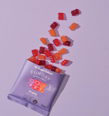 FUNDAY Fruity Flavoured Vegan Gummy Koalas 50g