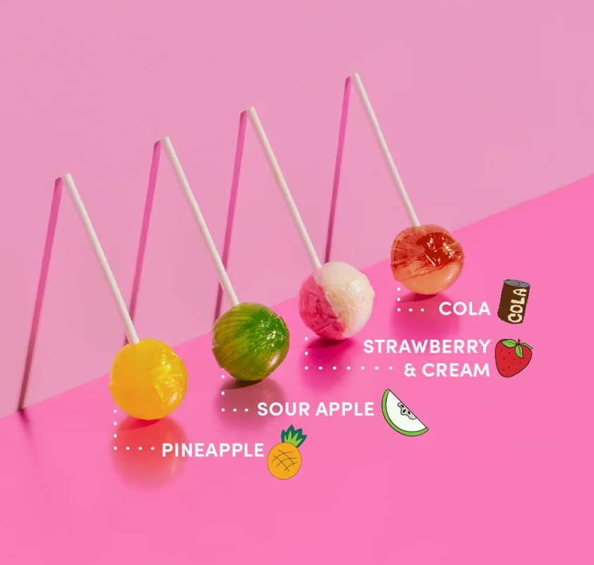 FUNDAY Lollipops Share Bag 88g (8x11g)