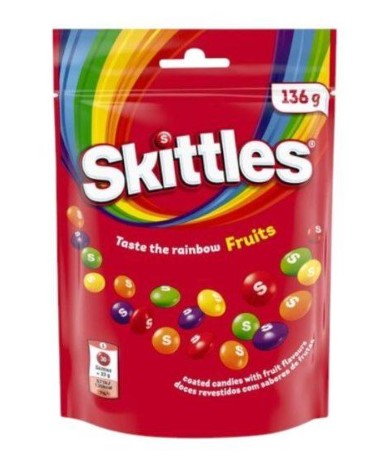 Skittles 136g Fruits (1x136g)