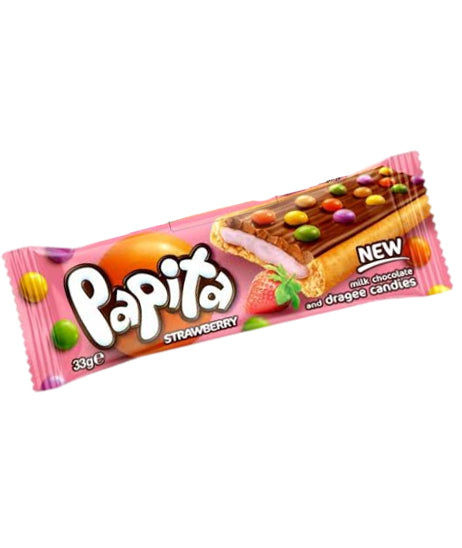 Solen Papita 33g Strawberry Box of 24