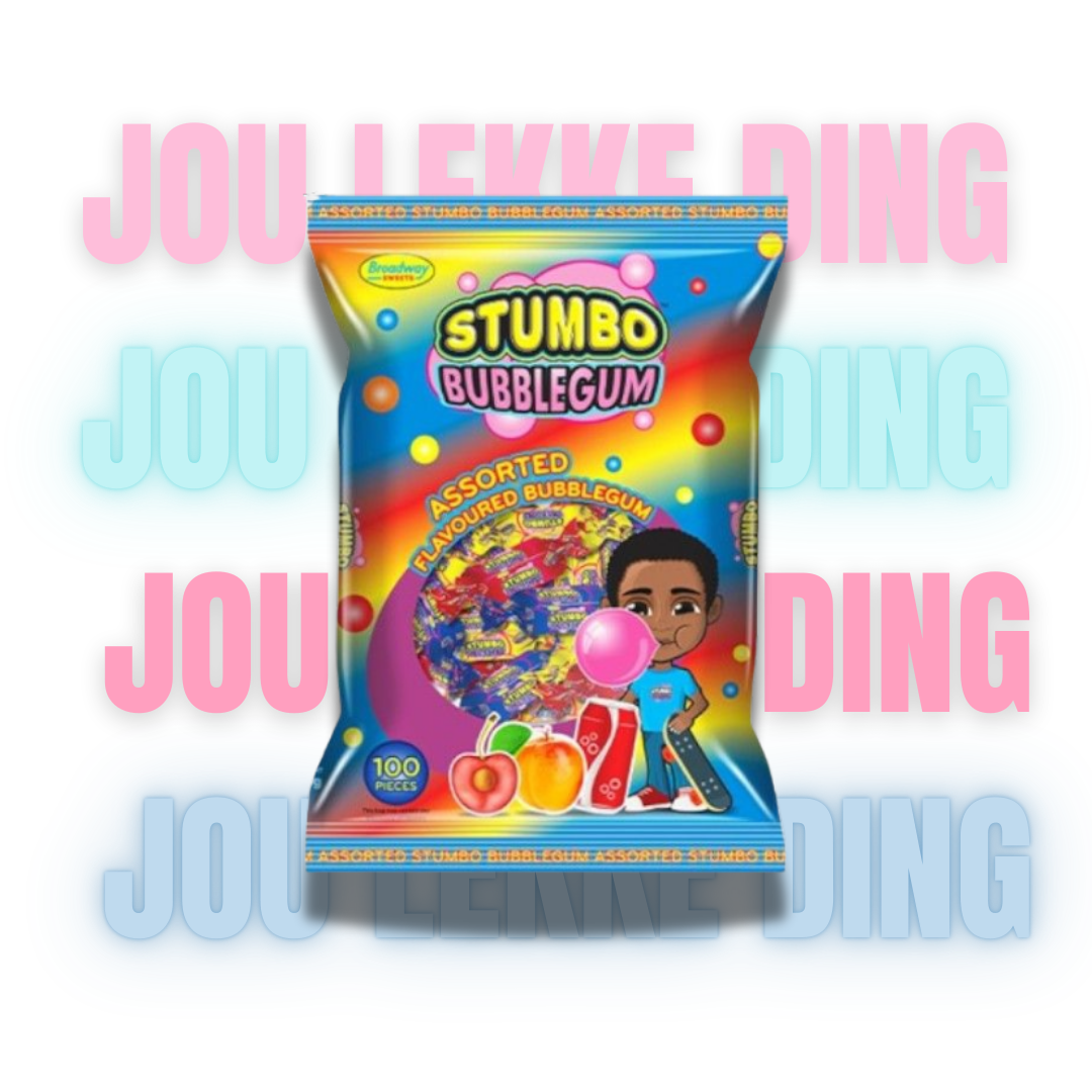 STUMBO 100'S BUBBLEGUM ASSORTED