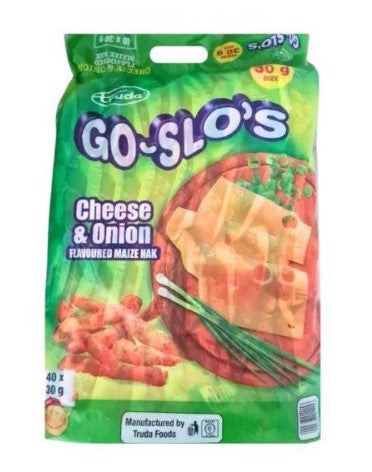 Truda Go‑Slo’s Cheese & Onion (12 × 100 g)