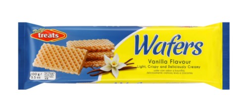 Tasty Treats Wafer Vanilla (1x100g)