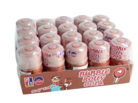 ZNS BUBBLE ROLLY COLA (1X20'S)