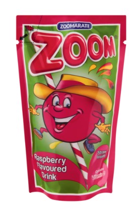 ZOOM RASBERRY 12X200ML