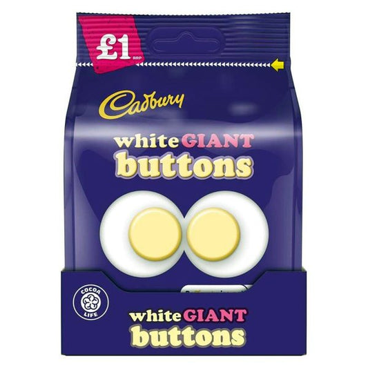Cadbury White Giant Buttons 95g