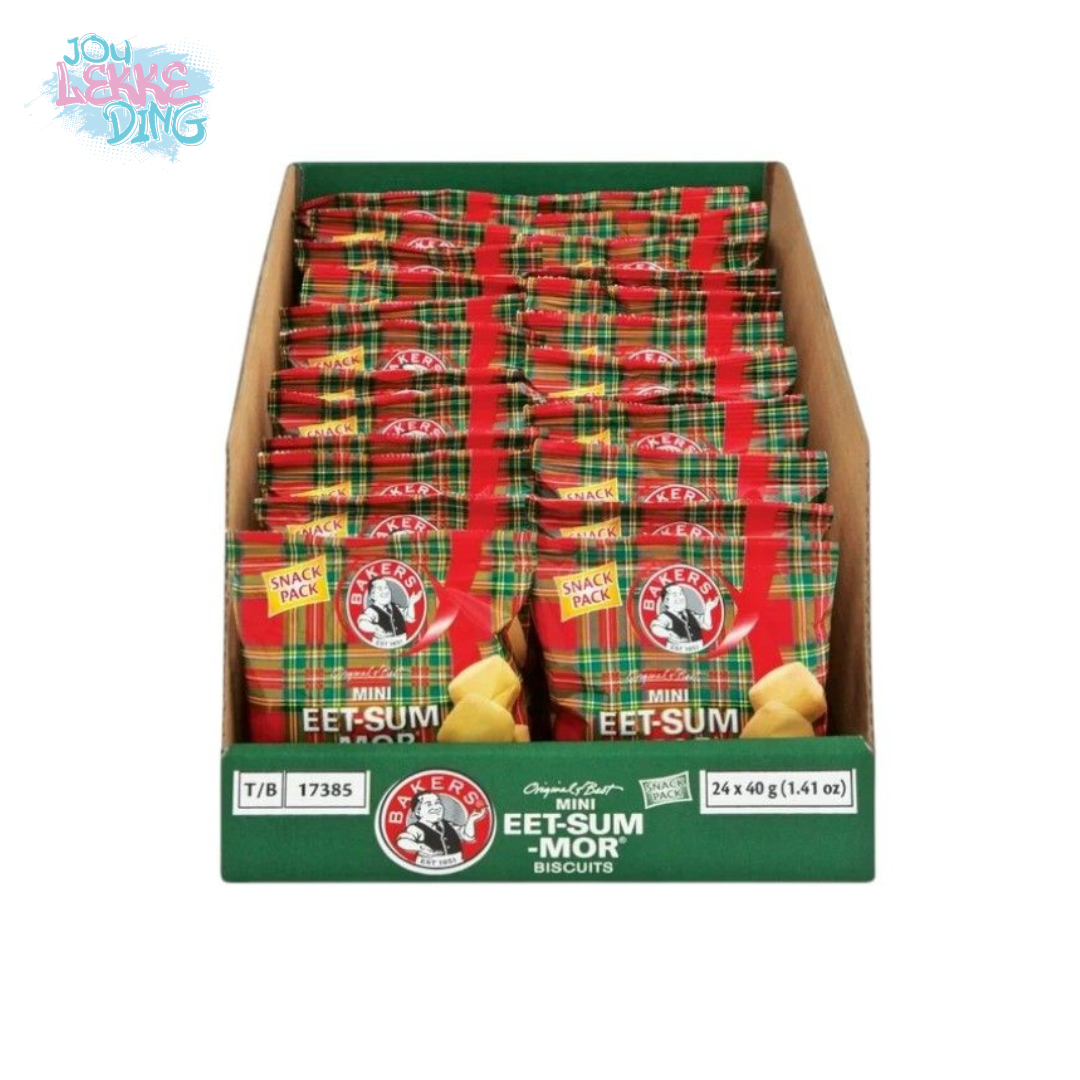 Bakers Mini Eet-Sum-Mor 40g (24 x 40g)